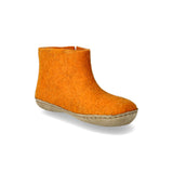 glerups Boot junior Boot with leather sole Orange