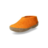 glerups Shoe junior Shoe with leather sole Orange