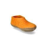 glerups Shoe junior Shoe with leather sole Orange